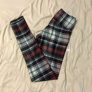 Goldsheep XS Plaid Leggings